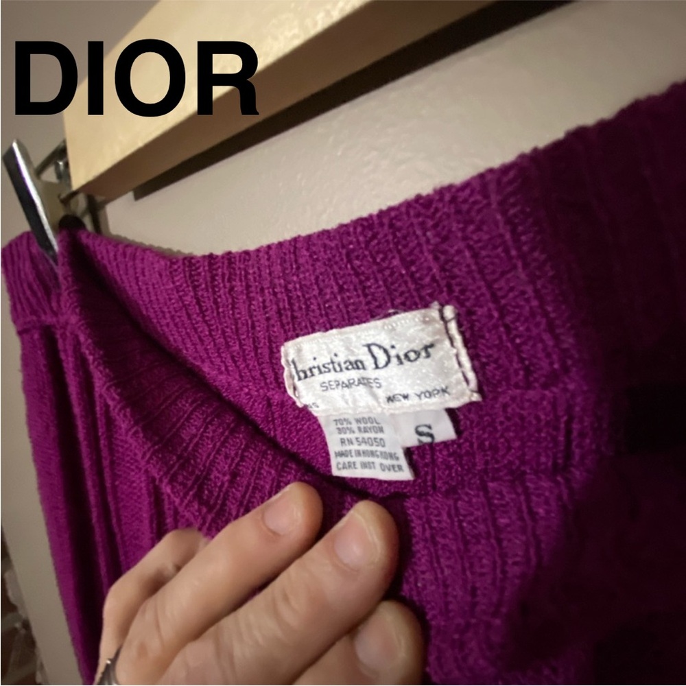 Dior Wool Skirt (VINTAGE)